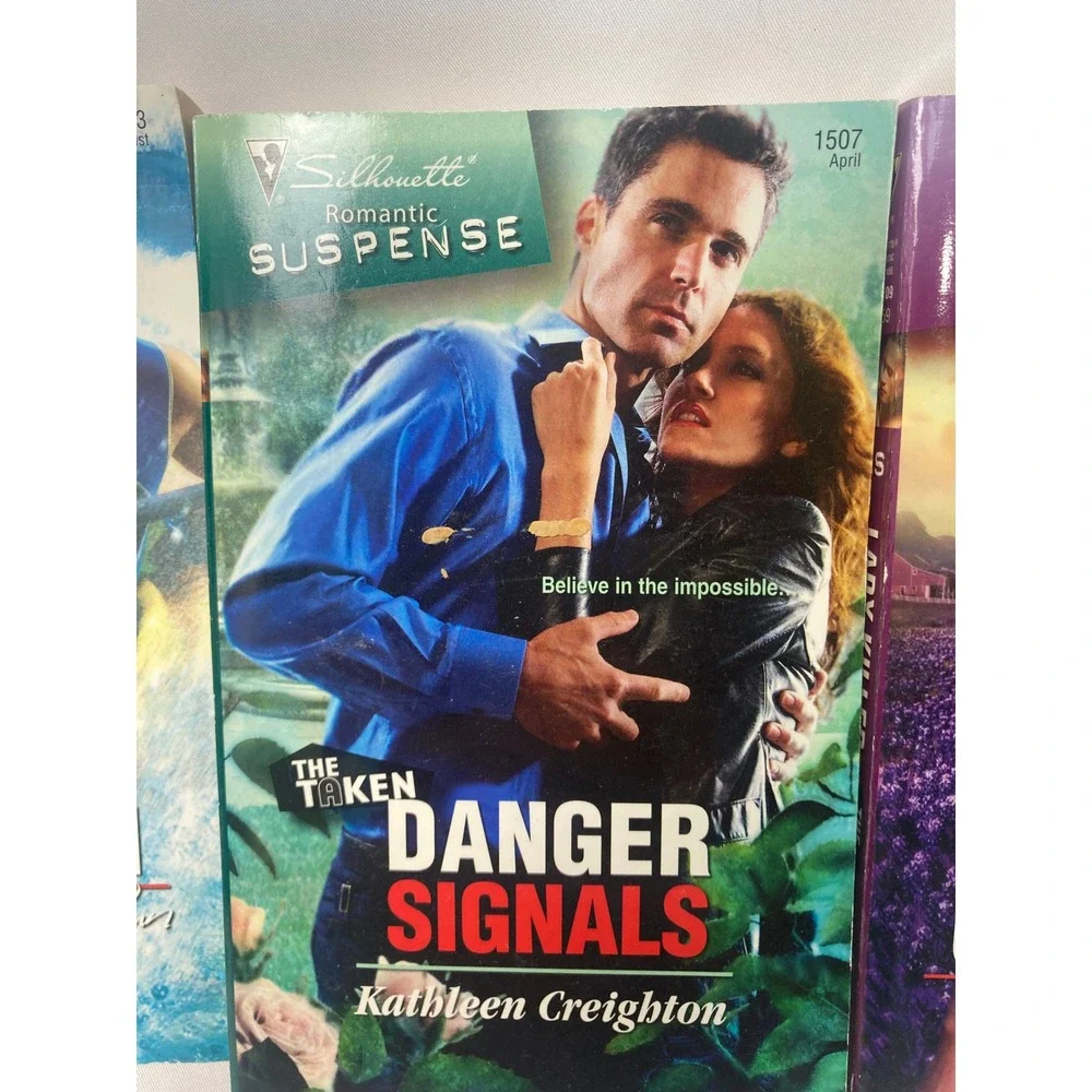 Kathleen Creighton The Taken Book Lot of 5 | Silhouette Romantic Suspense